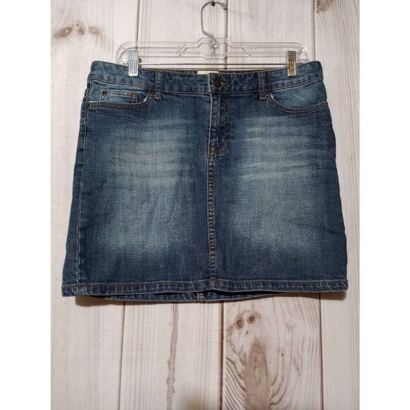 L O.G.G Skirt Ladies 10 Denim Short‎ Pencil - Picture 1 of 5